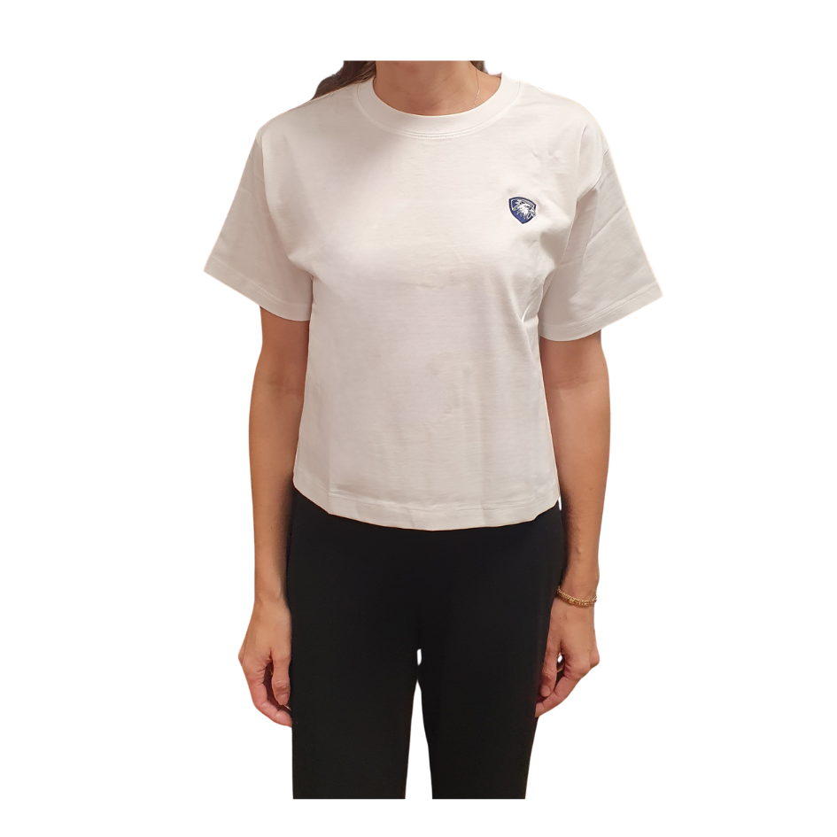 Boxy Cotton Crop T-Shirt