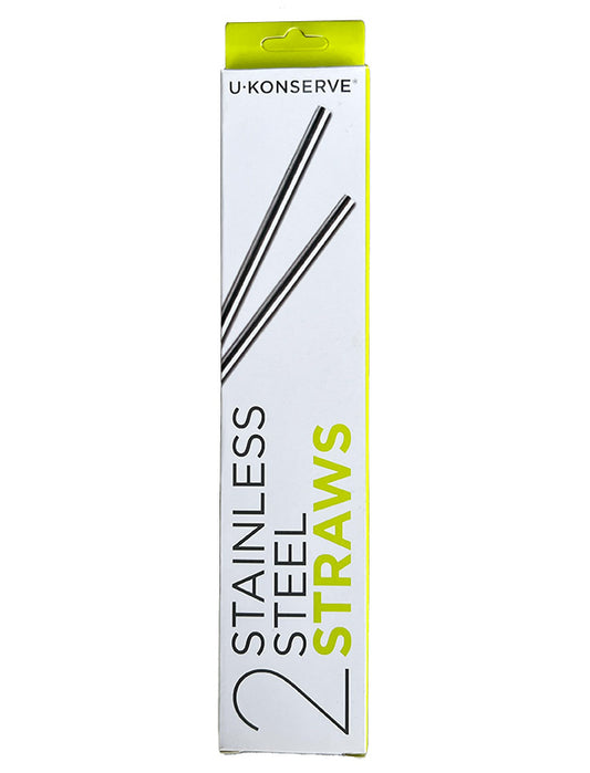 Stainless Steel Straws - 2 pack