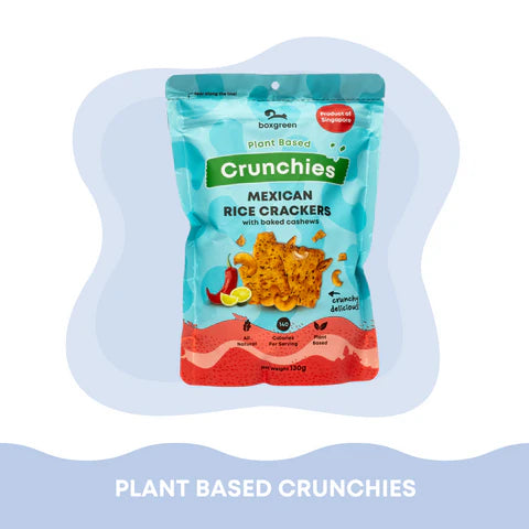 Boxgreen Crunchies Mexican Rice Crackers