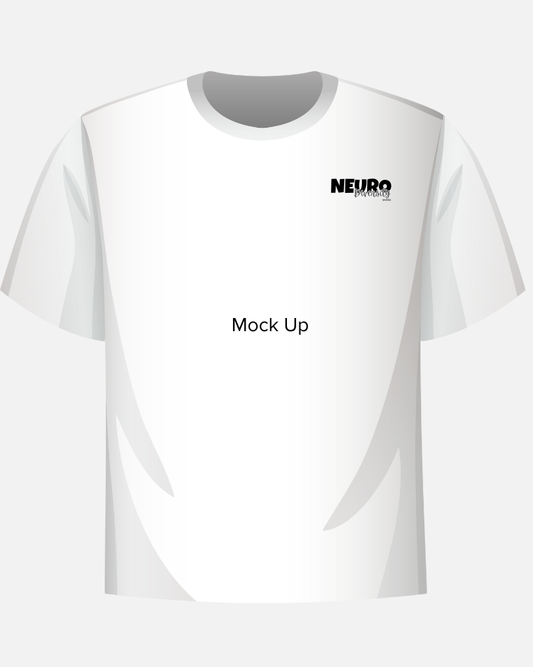 Neurodiversity Celebration 100% Cotton White Shirt for Tie-Dying PRE-ORDER