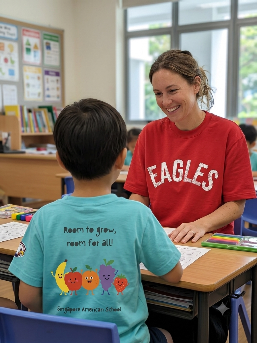 Oversized Eagles Tee