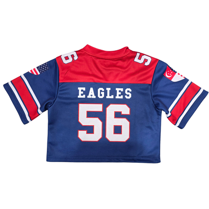 NFL EAGLES Cropped Fan Jersey