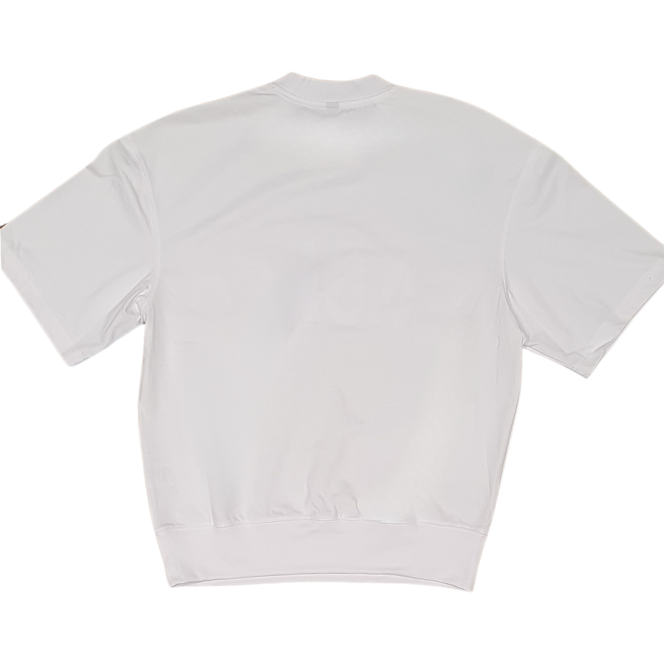 Slouchy "EAGLES" T-Shirt w/Ribbed Hem