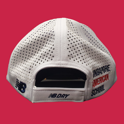 New Balance Low Key, Laser Performance Baseball Cap - White