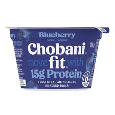 Chobani Fit High Protein Greek Yogurt, Blueberry