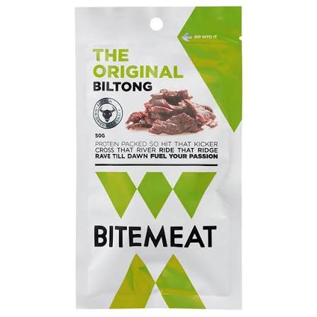 Canterbury Bilton (Jerky) Bite Meat Original, 50g