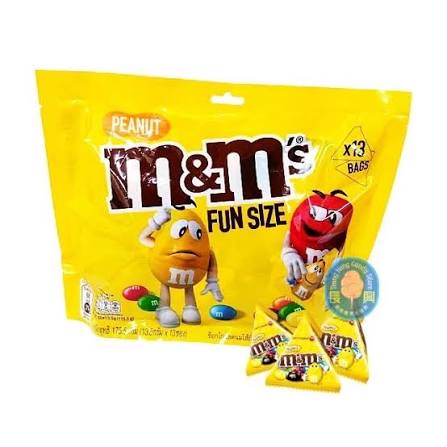 M&Ms Peanut Chocolate Fun Size