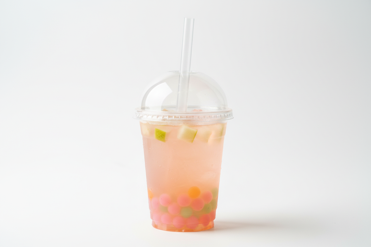 replace red berries with apple cubes