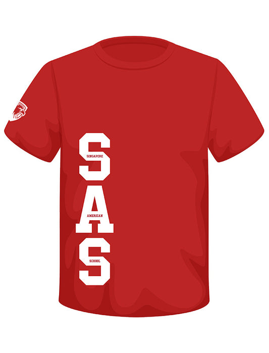 White Text SAS Spirit Tshirt